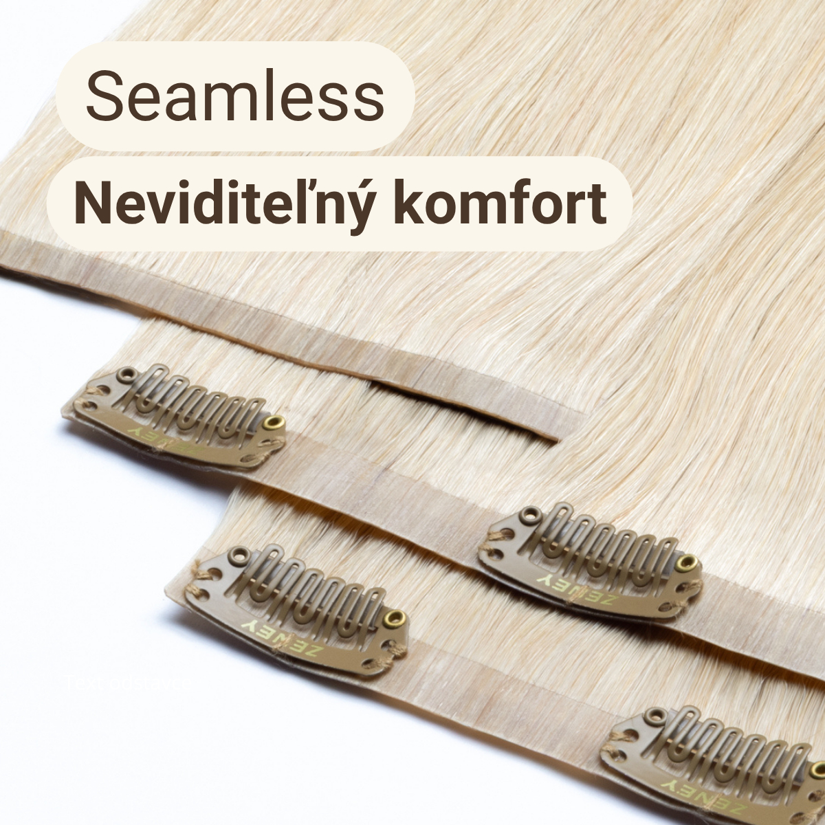 Clip-in Seamless: Proč je v USA tak oblíbená