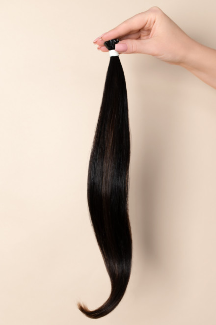Virgin Hair #5 tmavě hnědá | 40-44 cm | 40 pramenů
