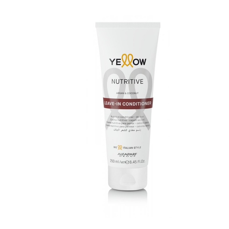 Yellow nutritive leave-in conditioner